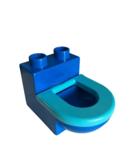 Lego Duplo záchod modrotyrkysový NOVÝ